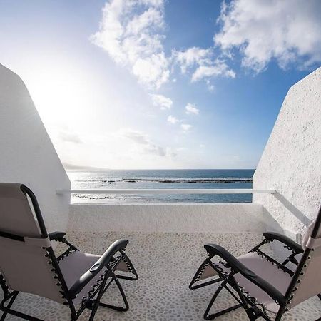 Ferienwohnung Beachfront Apt With Open Terrace In Las Canteras Las Palmas / Gran Canaria Exterior foto